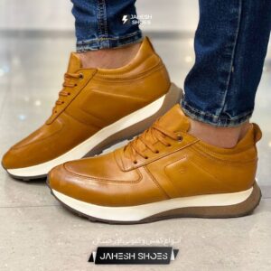 چرم اسپرت AG عسلی-کد 154