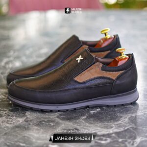 چرم کلاسیک طبی کیپر مشکی-کد 284