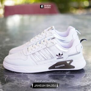 ونس ADIDAS سفید طوسی-کد 410