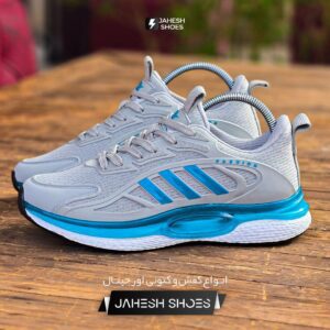 خرید کتونی ADIDAS FASHION طوسی-کد 496