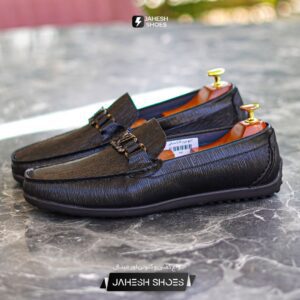 کالج چرم LV مشکی-کد 652