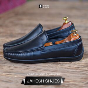 کالج چرم MD مشکی -کد 12