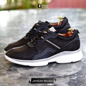 چرم اسپرتCAT مشکی-کد 129