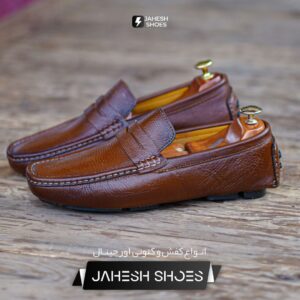 کالج چرم RALPH عسلی -کد 15