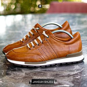 چرم اسپرتWORK MASTER عسلی-کد 156