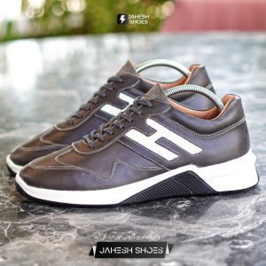 چرم اسپرت HOGAN طوسی-کد 157