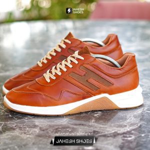 چرم اسپرتHOGAN عسلی-کد 158