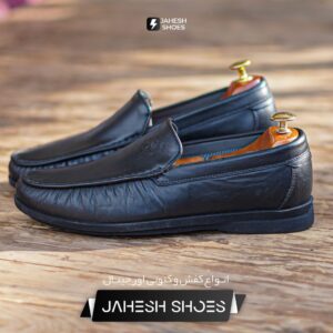 کالج چرم TIM مشکی -کد 16