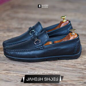 کالج چرم TM مشکی -کد 24