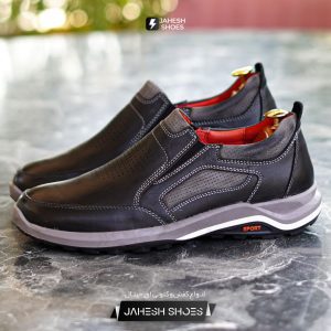 چرم کلاسیک چند تیکه مشکی-کد 292