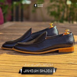 کالج چرمFIT مشکی کد 34