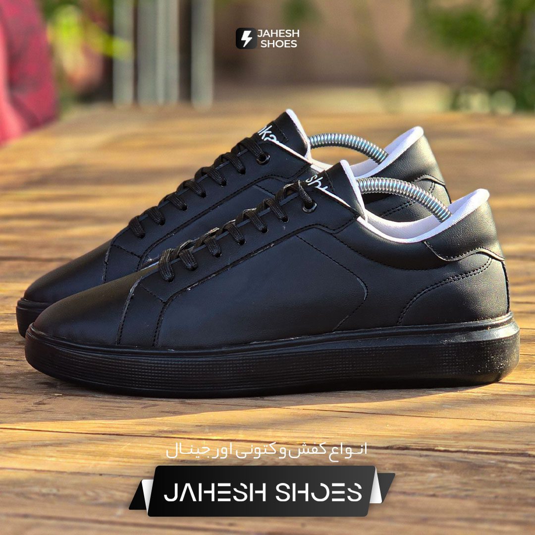 ونس برشکا PU مشکی-کد 386