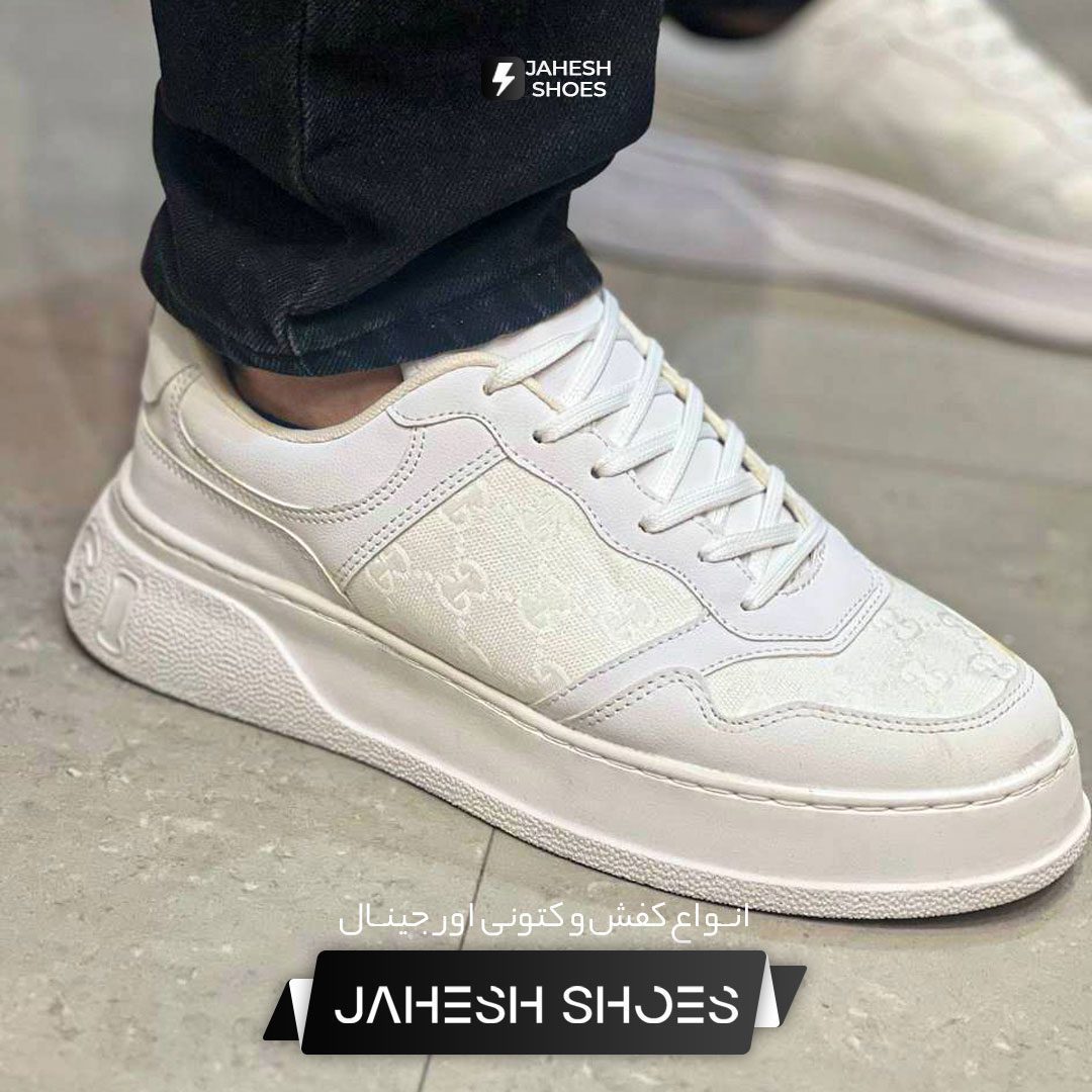 ونس GUCCI سفید-کد 396