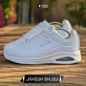 کتونی SKEACHERS چرم سفید-کد 501