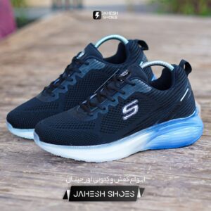 کتونی اسکیچرز اصل SKEACHERS AP مشکی-کد 502