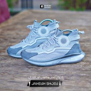 خرید کتونی FASHION_TRND طوسی -کد 527