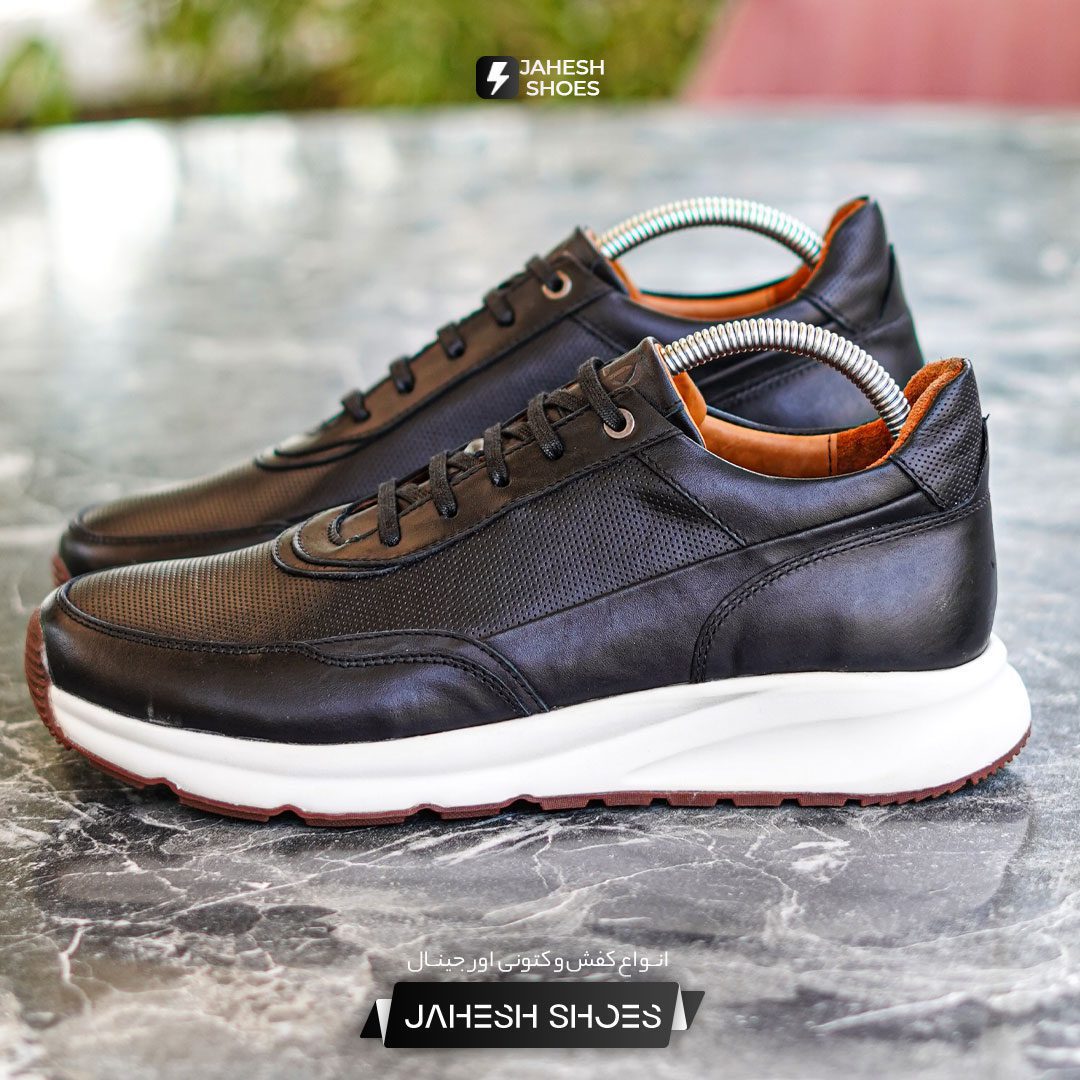 چرم اسپرتhami مشکی-کد 660