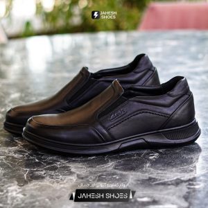 چرم کلاسیک Clarksمشکی-کد 672