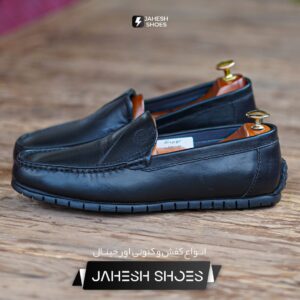 کالج چرم D مشکی -کد 7